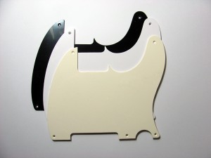 Parchment Esquire pickguards