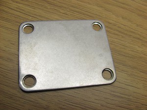 Aged neck plate