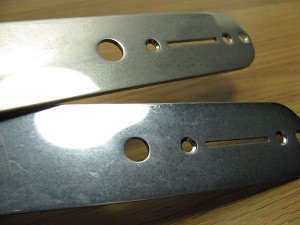 Aged control plates - nickel and chrome