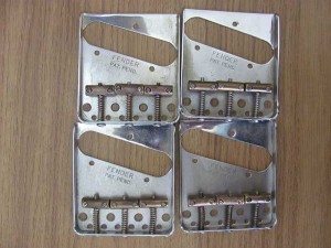 Relic Fender bridges