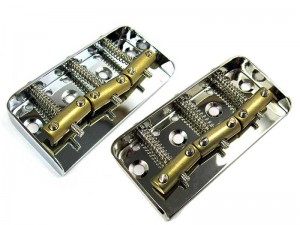 Chrome and nickel Tele half-bridges