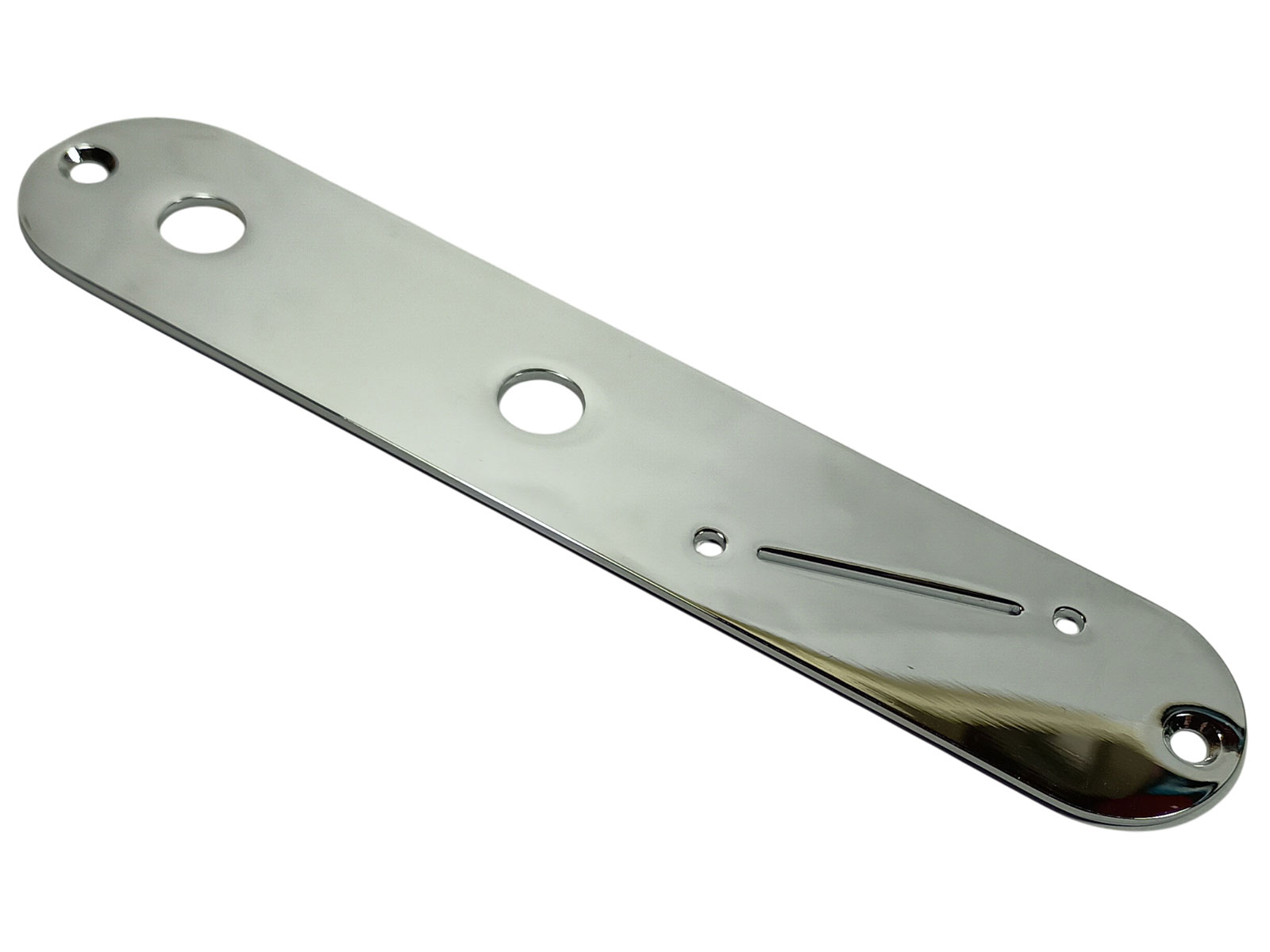 Telecaster Control Plat with Slanted Switch Slot Telecaster Control Plat with Slanted Switch Slot