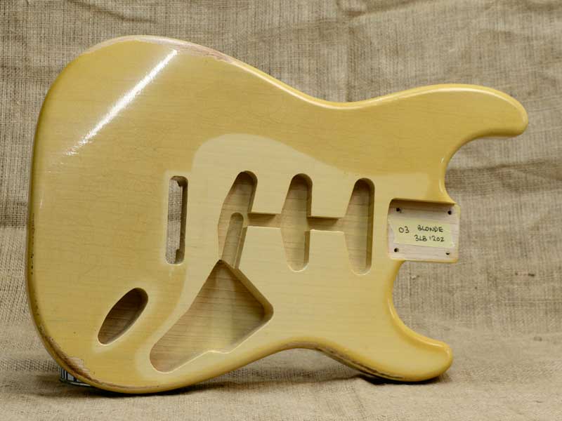 Nitro Relic Blonde Swamp Ash Strat Replacement Body 3lb 12oz Nitro Relic Blonde Swamp Ash Strat Replacement Body 3lb 12oz