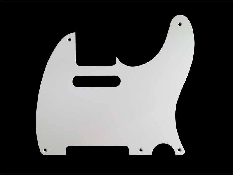 Telecaster Single Ply Pickguard - Vintage Thin